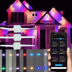 Smart IP68 DC24V Permanent LED Track Lighting for Holiday and Outdoor Accent Lighting
