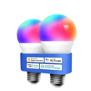 Smart LED Bulb 9W E27 RGB 3000-6500K Dimmable Manual Button Wi-Fi App Control AC 85-265V
