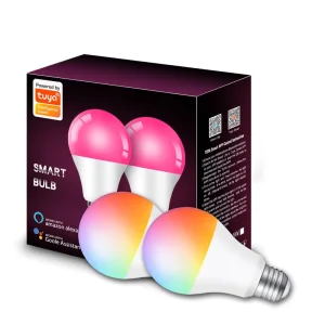 Smart LED Bulb A19 A70 WiFi RGBCW Voice Control Dimming and Color Matching
