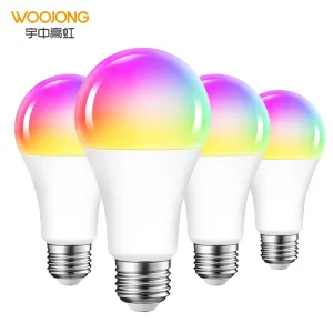 Smart LED Bulb RGB WiFi A60 7W 9W 5000K E27 Remote Control