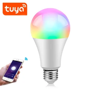 Smart LED Bulb RGB+CCT Wi-Fi 9W 10W 12W 15W App and Voice Control Multicolor Energy Saving