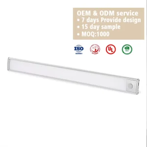 Smart LED Cabinet Light Battery Powered Magnetic Motion Sensor Wall Lamp for Kitchen