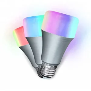 Smart LED Light Bulbs A19 RGB 7W Voice-Controlled Wi-Fi
