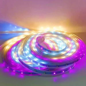 Smart LED Light Strip 5V 5M Outdoor Flexible SMD5050 RGBIC Waterproof