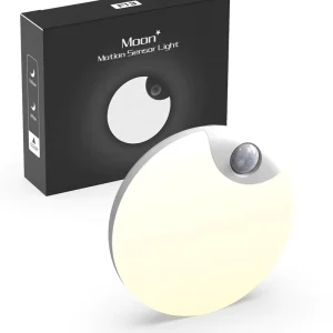 Smart LED Night Light With Motion Sensor Auto On Off for Wardrobe Bedside Warm Light Energy Efficient