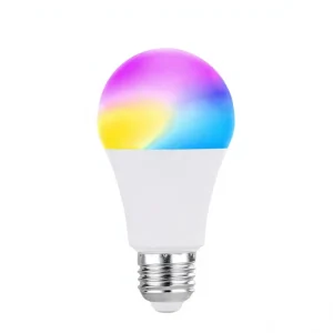 Smart LED WiFi Bulb App-Controlled RGB Color-Changing Aluminum with Plastic Coating Multi-Scene