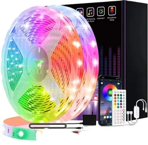 Smart Led Strip 12v 24v Led Strip Lights Color Changing Smart Wifi Led Strips Lights With Remote for Home Lighting