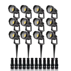 Smart Low Voltage Outdoor Garden Light Landscape Waterproof Garden Light for Restaurant with Spike