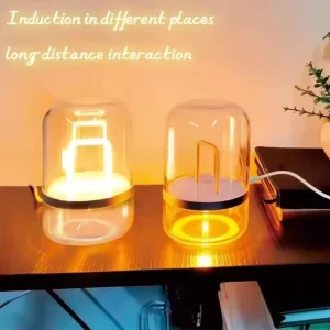 Smart Magnetic Night Light with Touch Control and Long-Distance Interactive Function
