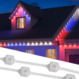 Smart RGB Color-Changing Waterproof Outdoor House Eaves Light