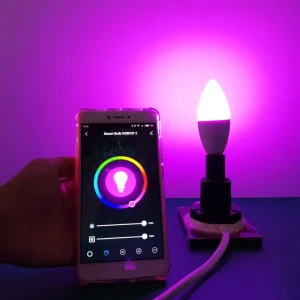 Smart RGB LED Bulb GU10 A60 A70 C37 E27 5W 9W RGB+CCT Zigbee WiFi