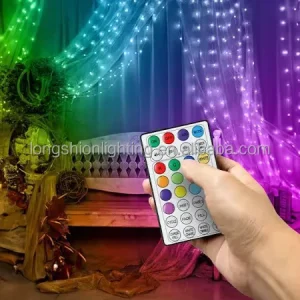 Smart RGB LED Strip APP Control LED Light Strings 8M 80LED Battery Pack Wedding Light for Tree Outdoor Indoor