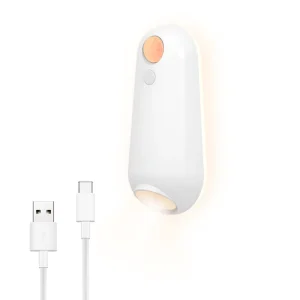 Smart Rechargeable USB-C Waterproof Color Changing 120 Degree PIR Magnetic Lamp for Bathroom Motion Sensor Night Light