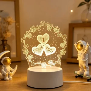 Smart Remote-Controlled Jellyfish LED Table Lamp and Night Light for Kids’ Bedrooms