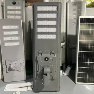 Smart Remote-Controlled Outdoor Solar LED Street Lamp Waterproof Motion Sensor Light