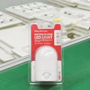 Smart Sensor LED Light Warm White (4000K) Plug In AAA Battery Rechargeable Dimmable High Safety Contemporary Design Bedroom