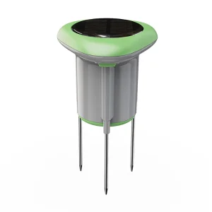 Smart Solar Battery-Powered Zigbee WiFi Soil Moisture and Temperature Sensor with App Control