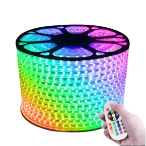 Smart USB 12V DC RGB LED Strip Light APP WiFi Remote Control 8mm PCB Plastic IP65
