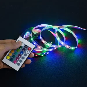 Smart Waterproof 12V Addressable RGB LED Strip Light 5050 SMD 5M