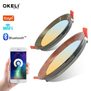 Smart WiFi App-Controlled LED Ceiling Panel Light