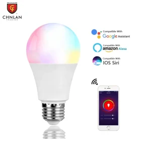 Smart WiFi Bulb Dimmable 10W A70 E27 B22 Globe LED RGB+White Remote Control