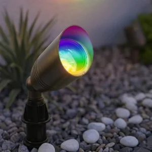 Smart WiFi Control LED Spot Lawn Light 6W Low Voltage System for Garden Landscape