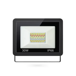 Smart WiFi IP66 Voice Control Outdoor Music 30W RGBCW LED Floodlight for Garden Festival Decoration PST-FL-30W