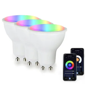 Smart WiFi LED Bulb 5W GU10 RGB+CCT Dimmable