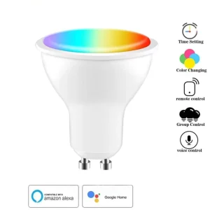 Smart WiFi LED Spotlight Dimmable RGB CCT