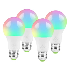 Smart WiFi Multicolor LED Bulb, E27, 4.5W