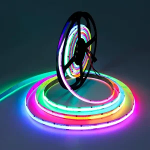 Smart WiFi Pixel COB LED Strip Light RGB 24V with App Control and Music Sync
