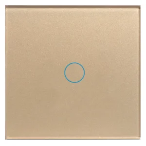 Smart WiFi Switch 1 Gang Tempered Glass Touch Wall Light Switch Alexa Google Home
