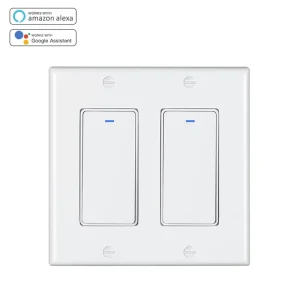 Smart WiFi US AU Wall Switch Push Button Double-Sided Cover Switch Smart Home Control DIY Control