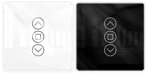 Smart WiFi Wall Light Switch with PC Tempered Glass Panel, 3-Way Touch Control
