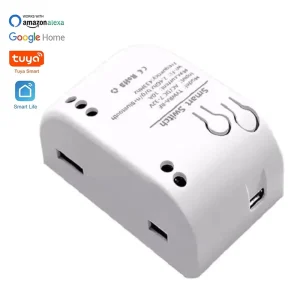 Smart WiFi Wireless Relay Switch Module, 1-Channel, USB 5V, AC/DC 7-32V, Remote Control