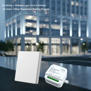 Smart Wireless Lighting Control Devices Wireless Wall Switch OEM ODM Kinetic Switches