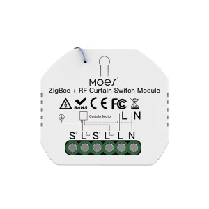 Smart Zigbee Remote Control Switch Module for Curtains and Breakers