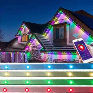 Smd Outdoor Lighting Waterproof UCS2904 Rgbw Rgb Control Module Light Strip Led House Outside Point Gemstone Lights