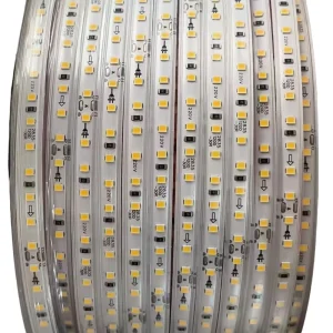 Smd2835 144led m Led Light Strip IP67 Waterproof PVC LED Strip Light for Landscape Lighting AC 220V Customizable LED Options