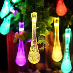 Snowflake Decorative IP44 Warm White Outdoor Garden Lights Yard Edison Christmas Halloween Camping Fairy LED Bulbs String Lights