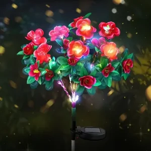 Solar Garden Lights Flower Lights Waterproof Solar LED Lights Landscape