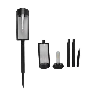 Solar LED Garden Lights IP65 Waterproof 800mAh Nickel Hydrogen Battery 5000K Daylight Outdoor Lawn Walkway Yard