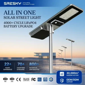 Solar LED Outdoor Light Integrated Solar Street Light Waterproof Solar Street Light