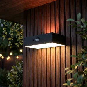 Solar LED Outdoor Waterproof Double Lighting Wall Lamp 3-Year Warranty for Courtyard Home Villa with Atmosphere Lighting