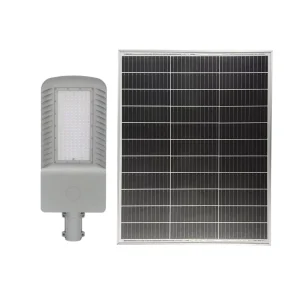 Solar LED Street Light, 6500K, IP65 Waterproof, Lithium Battery, Aluminum Construction