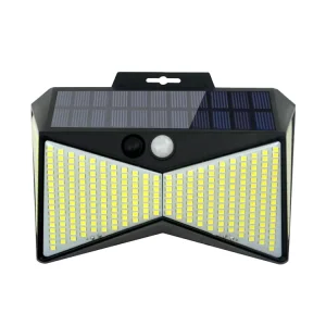 Solar LED Wall Light, Outdoor, Motion Sensor, Waterproof, for Garden Courtyard Fence Patio