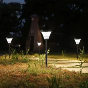 Solar Lawn Light Outdoor Waterproof LED Garden Night Light for Courtyard Park Landscape