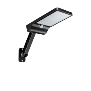 Solar Motion Sensor Security Light IP65 Waterproof LED Outdoor Wall Lamp PIR Detection Adjustable Auto Dusk to Dawn Garden
