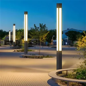 Solar Outdoor Iron Garden Landscape Lighting IP65 High Pole Street Light 2M LED