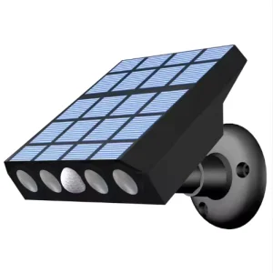 Solar Outdoor LED Courtyard Wall Lamp Human Body Induction Garden Terrace Garage Door Street Lighting
